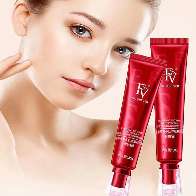 (Buy 1 Get 1 Free ) FV Skin Liquid Foundation Full Coverage Formula