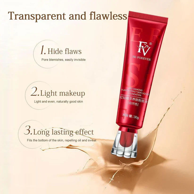(Buy 1 Get 1 Free ) FV Skin Liquid Foundation Full Coverage Formula